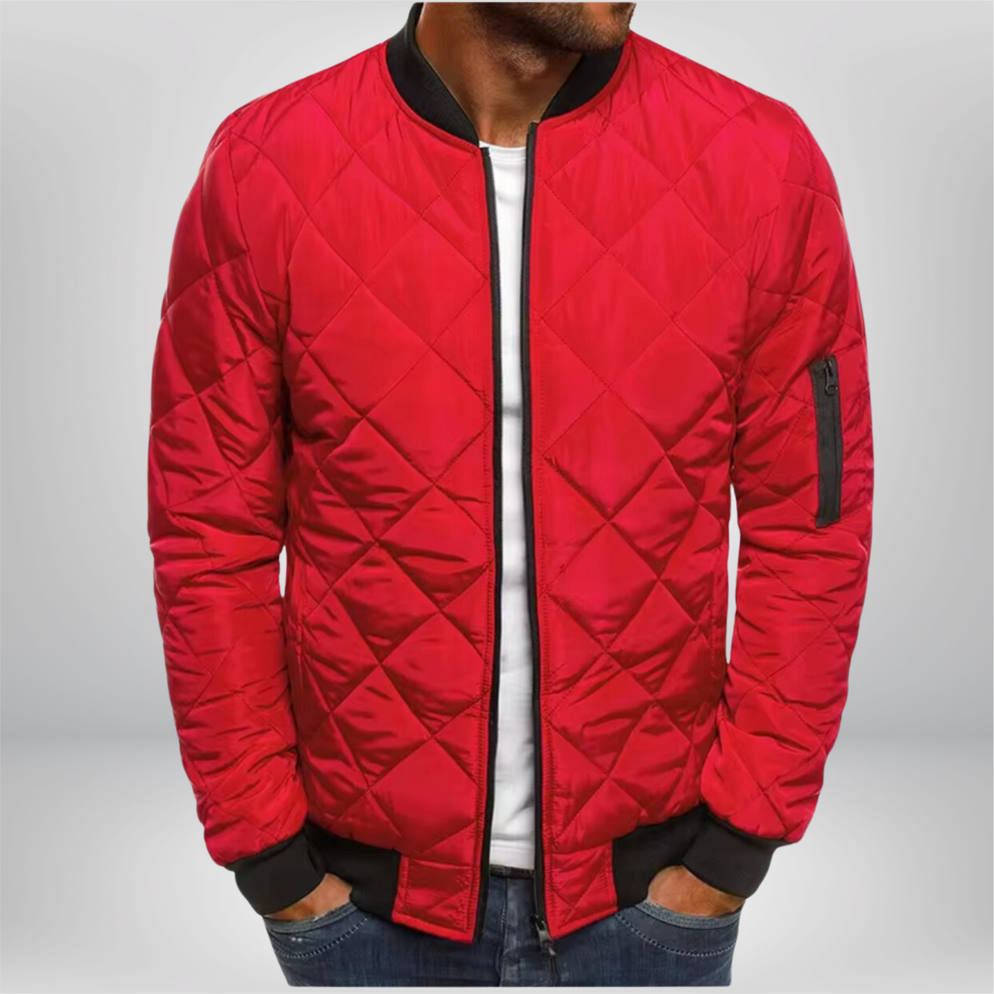 Hudson - Padded Bomber Jacket