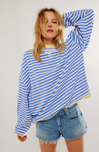 Roxanne - Striped Oversized Sweater