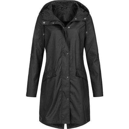 Cora - Long Waterproof Raincoat for Women