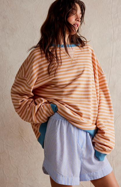 Roxanne - Striped Oversized Sweater