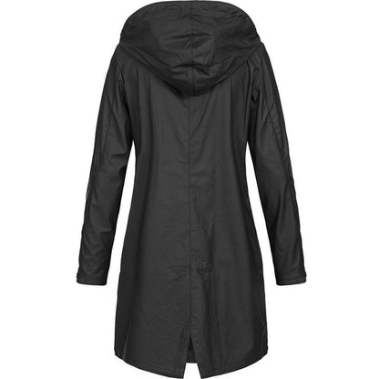 Cora - Long Waterproof Raincoat for Women