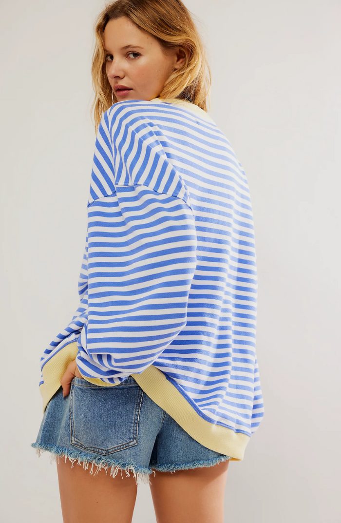 Roxanne - Striped Oversized Sweater