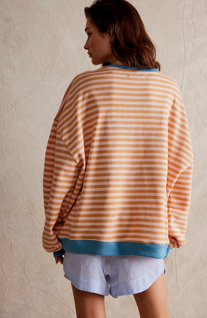 Roxanne - Striped Oversized Sweater