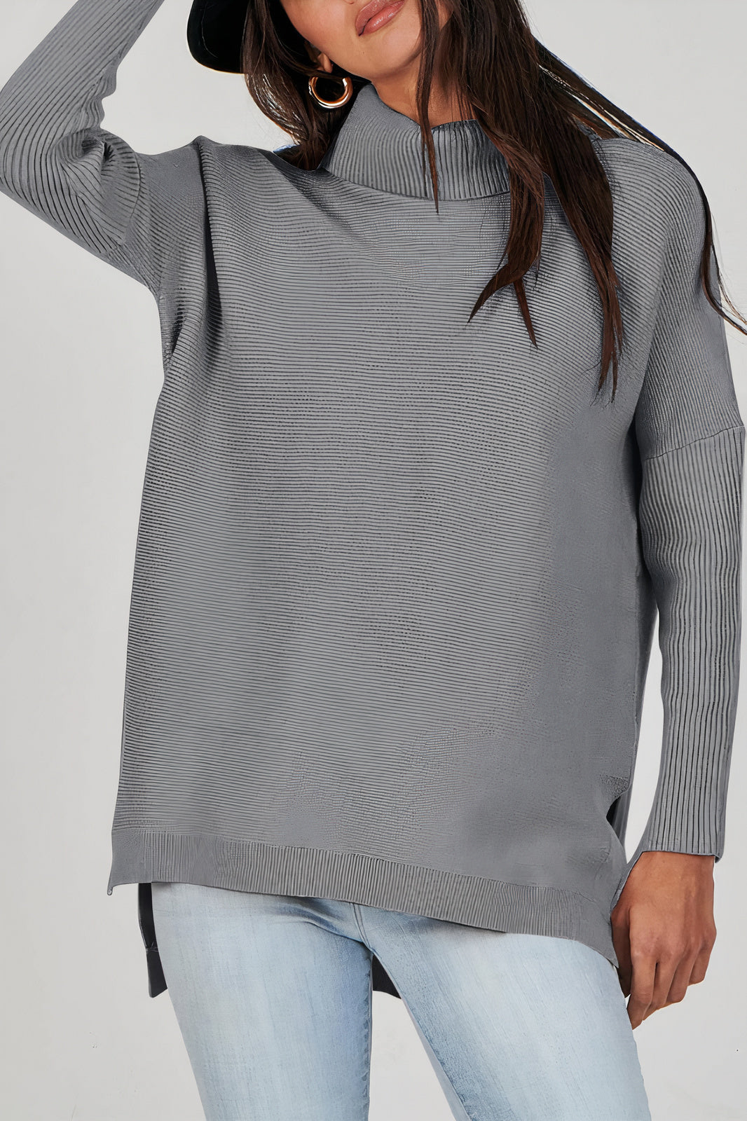 Juniper - High collar knitted sweater