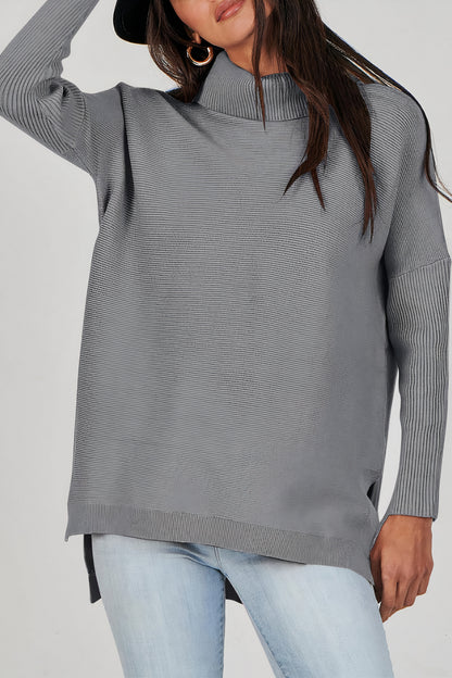 Juniper - High collar knitted sweater