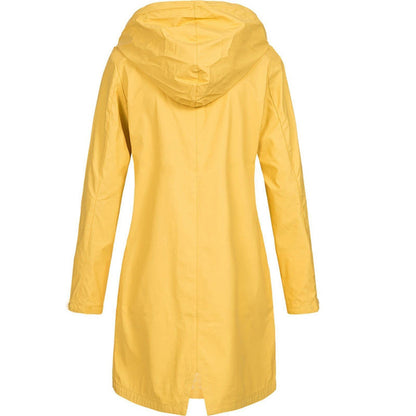 Cora - Long Waterproof Raincoat for Women