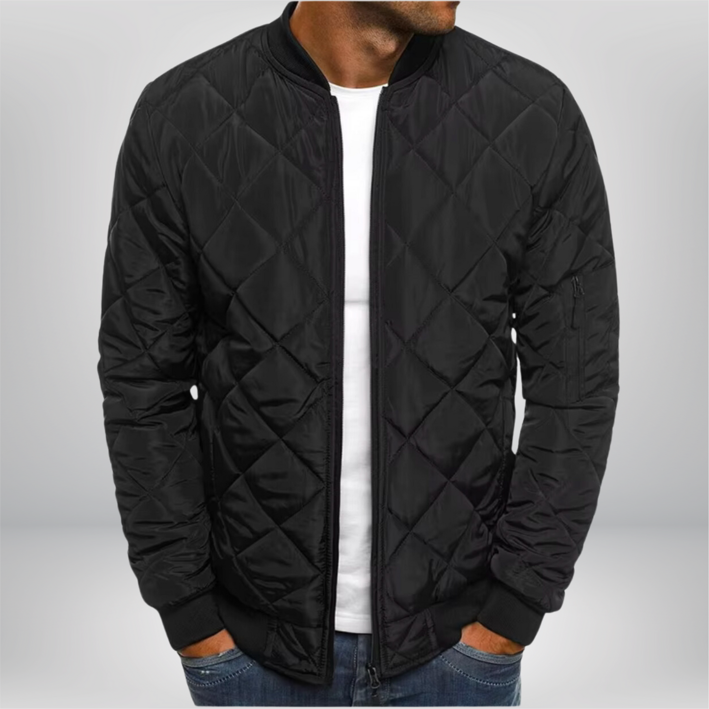 Hudson - Padded Bomber Jacket