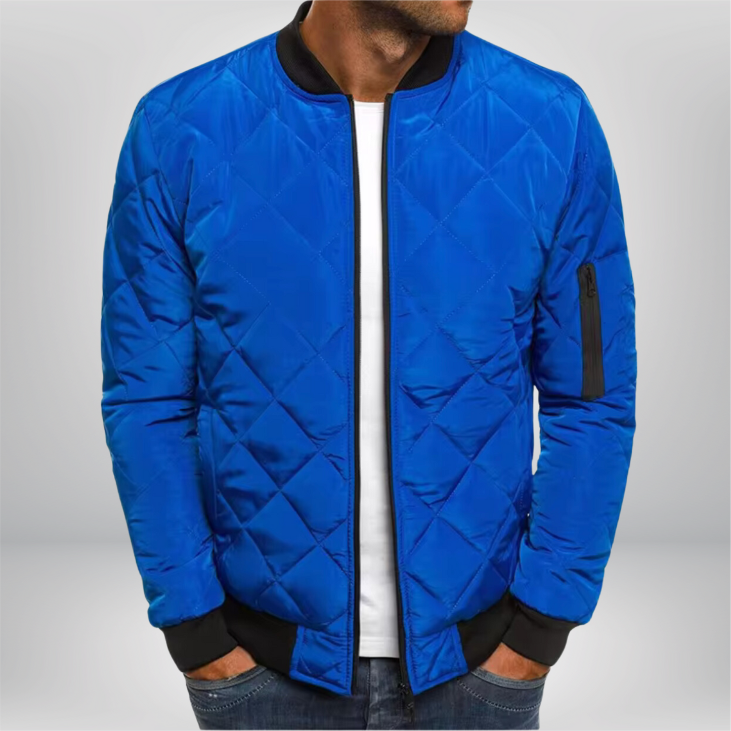 Hudson - Padded Bomber Jacket