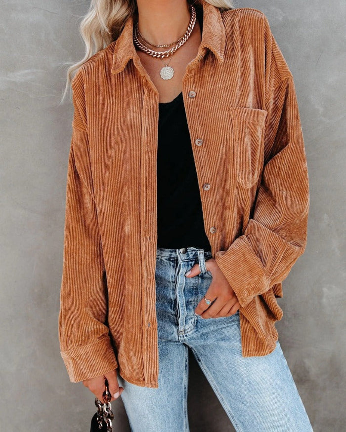 Zinnia - Vintage Velour Shirt