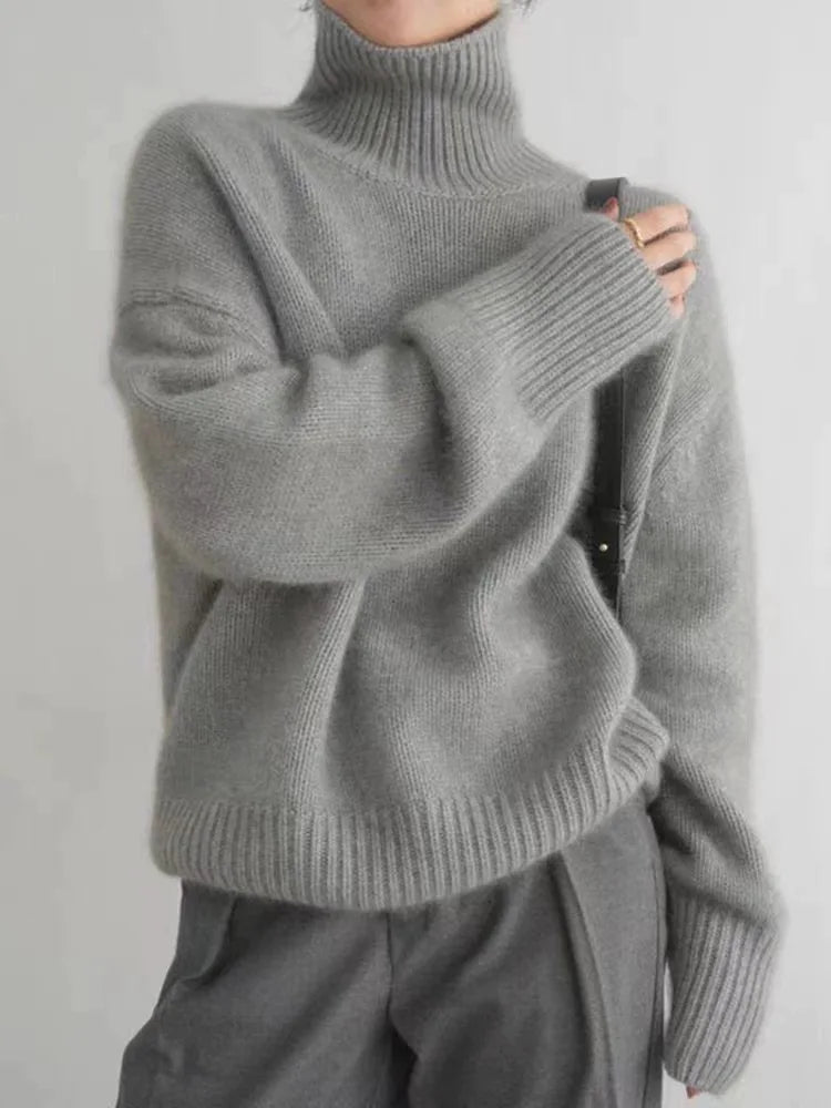 Claire - Comfortable, Soft Turtleneck Sweater