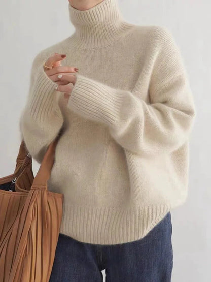 Claire - Comfortable, Soft Turtleneck Sweater