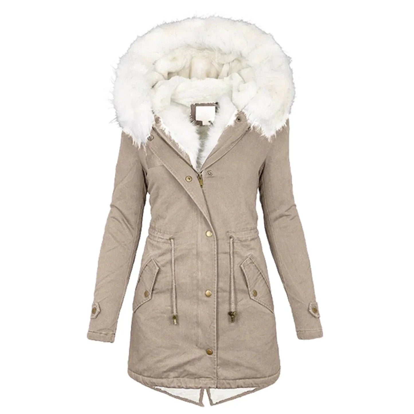 Juliet - Winter jacket with fur lining