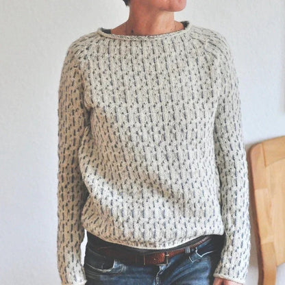 Melva - Stylish knitted sweater