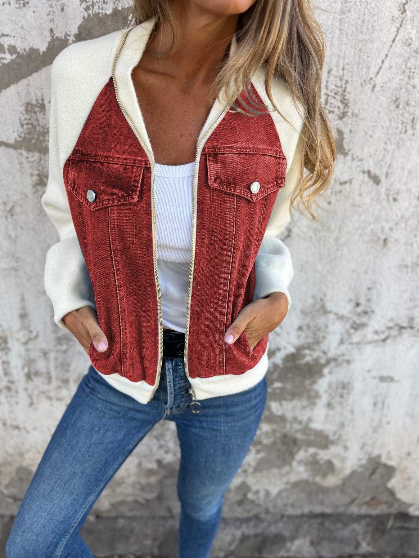 Chelsey - Stylish denim jacket