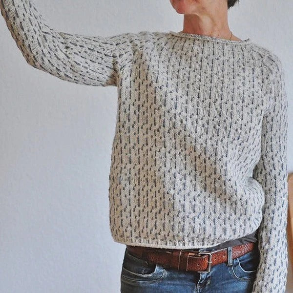 Melva - Stylish knitted sweater