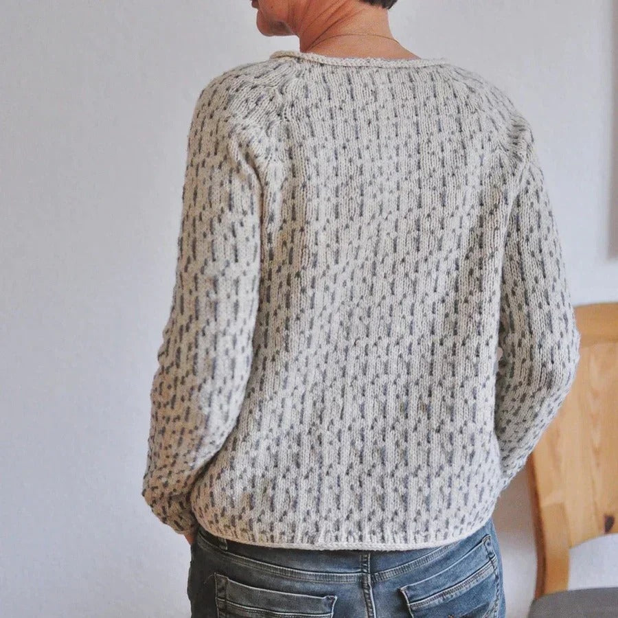 Melva - Stylish knitted sweater