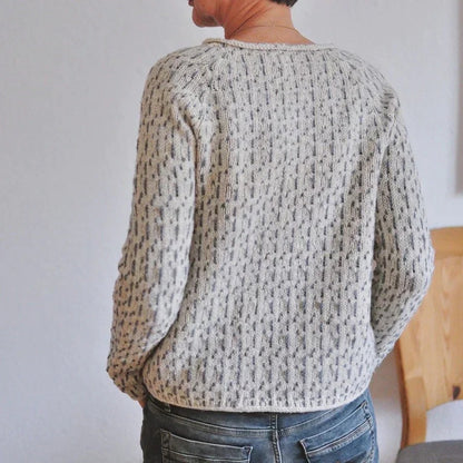 Melva - Stylish knitted sweater