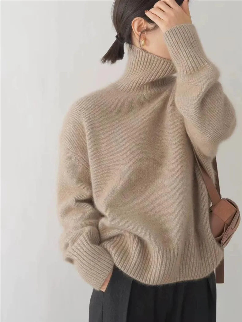 Claire - Comfortable, Soft Turtleneck Sweater