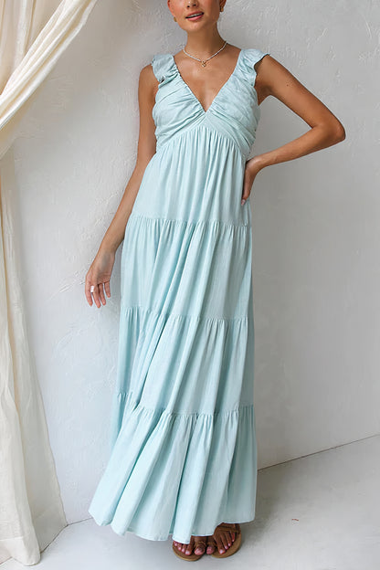 Maple - Ruffle Maxi Dress