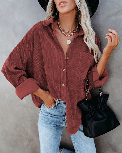 Zinnia - Vintage Velour Shirt