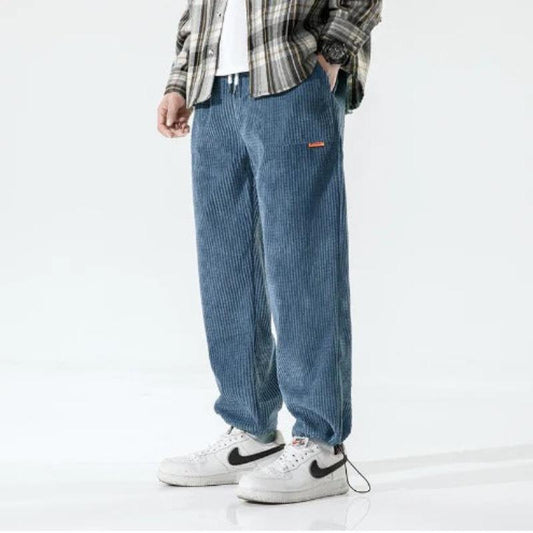 Comfortable Corduroy Trousers, perfect for casual wear and everyday comfort.