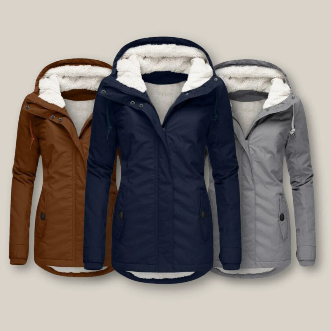 Cozy Quilted Jacket for warmth and style on chilly days.