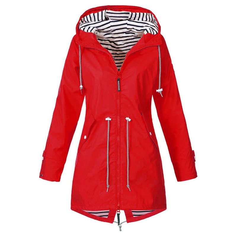 Scarlet - Comfortable, Waterproof, and Windproof Raincoat