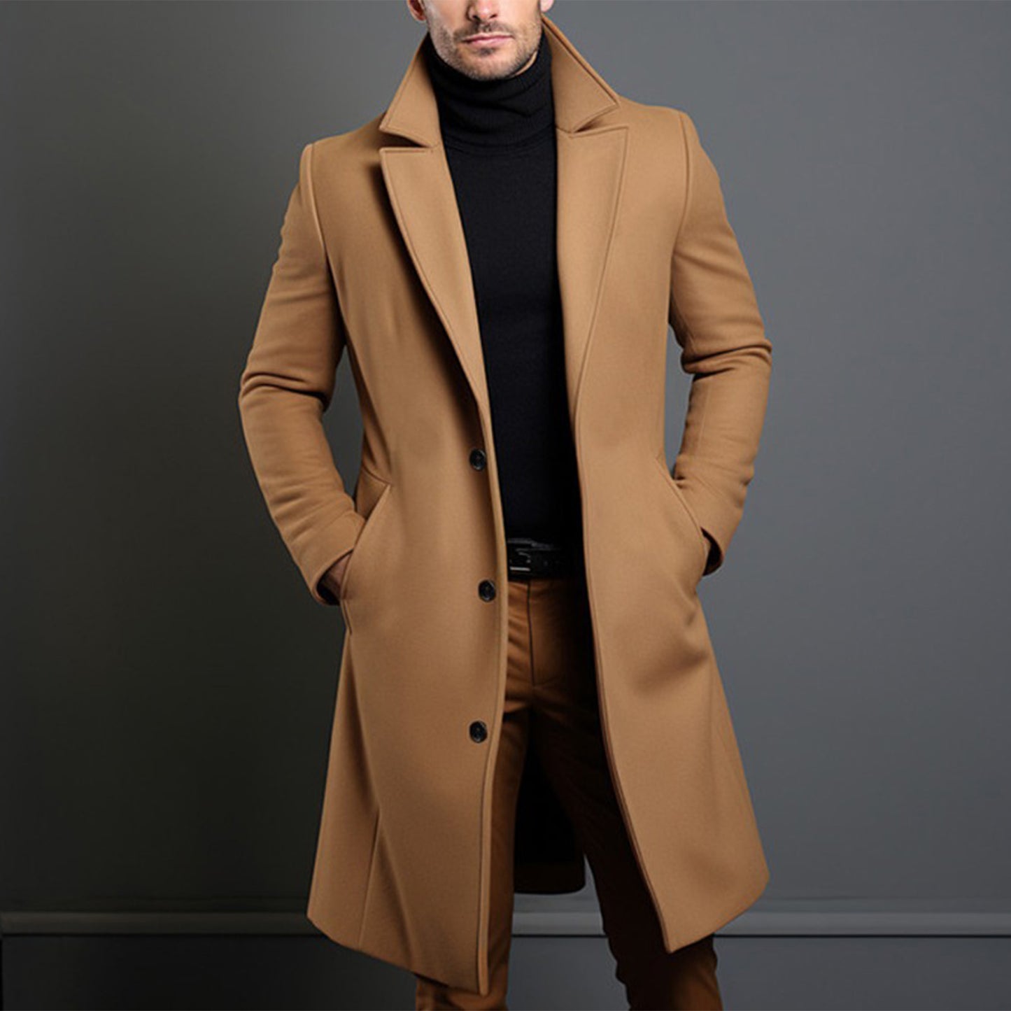 Neil - Wool Trench Coat