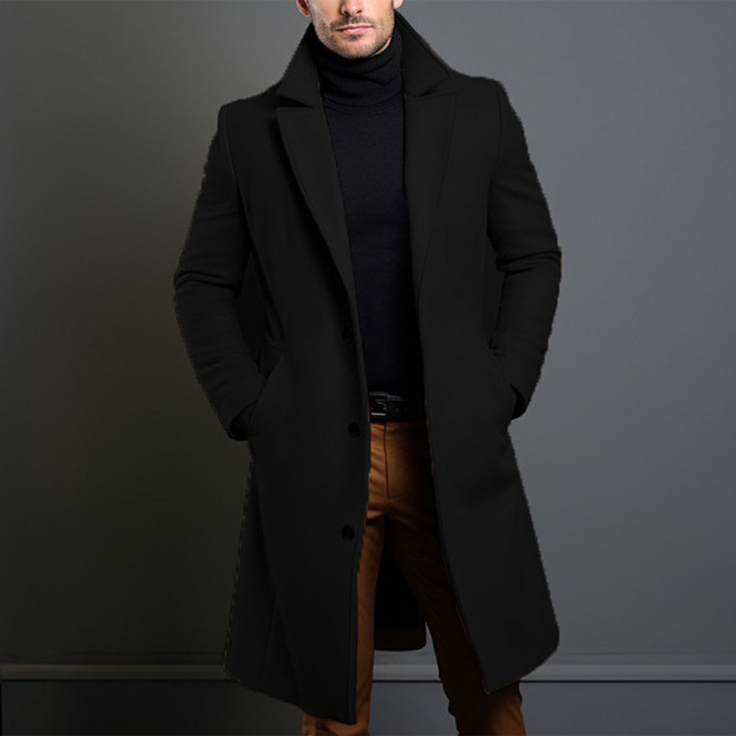 Neil - Wool Trench Coat