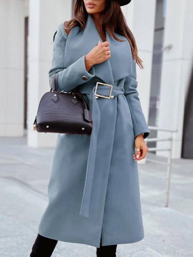 Elegant wool coat for women, offering warmth, style, and a flattering tailored fit for winter wear.