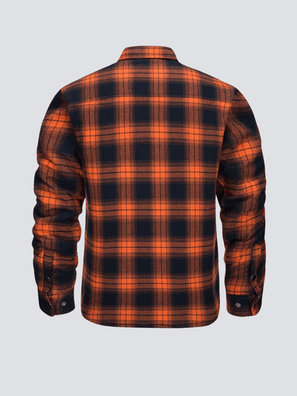 Ethan - Striped Flannel Jacket