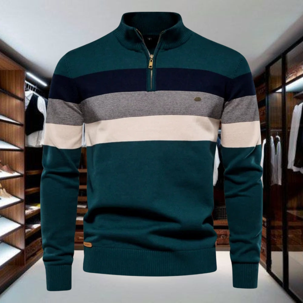  Retro pullover for men featuring a classic design and soft, comfortable fabric, perfect for casual outings and layering.