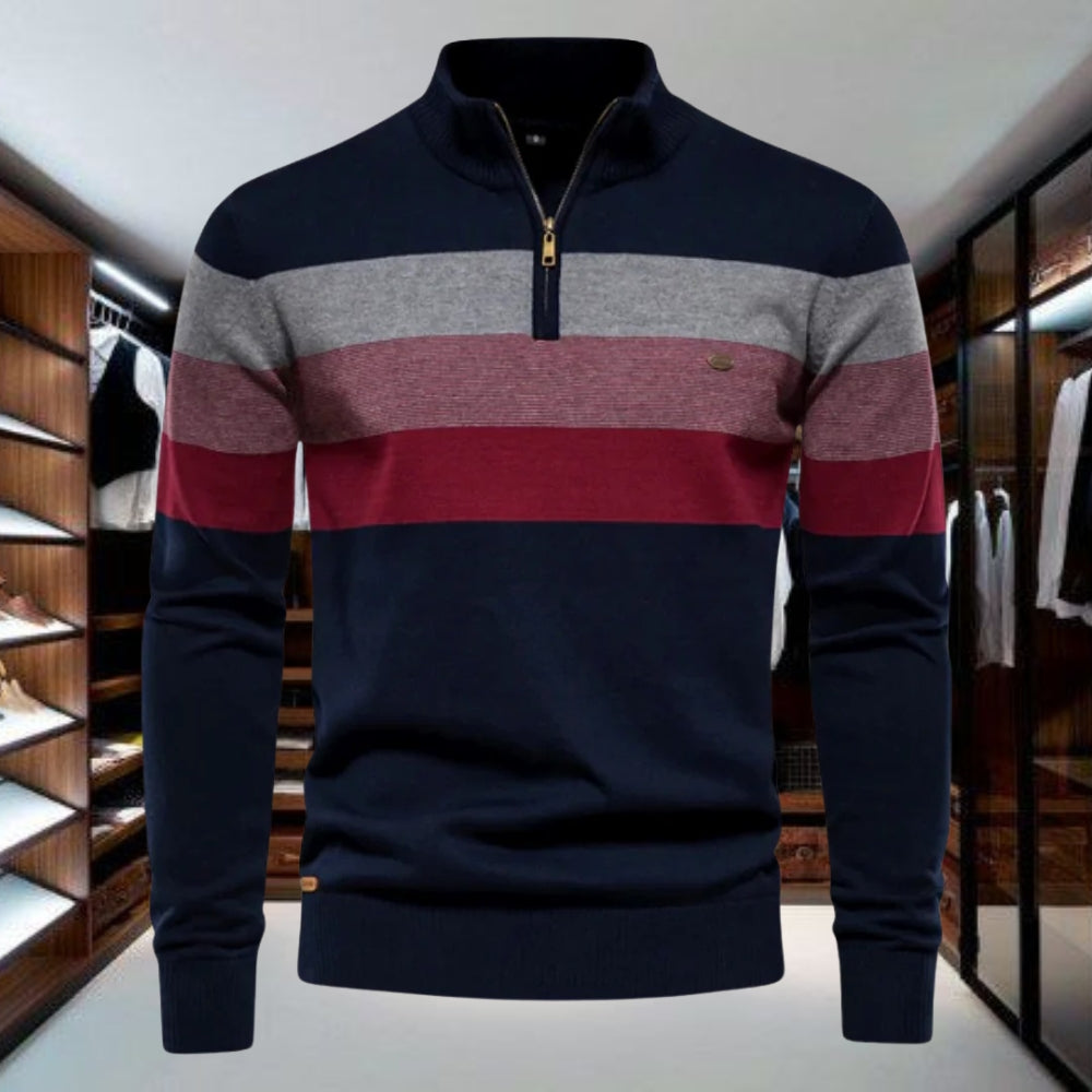  Retro pullover for men featuring a classic design and soft, comfortable fabric, perfect for casual outings and layering.