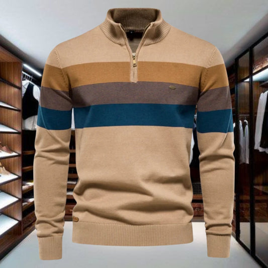  Retro pullover for men featuring a classic design and soft, comfortable fabric, perfect for casual outings and layering.