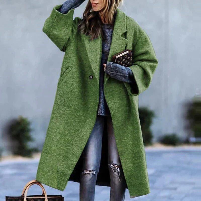 stylish winter coat, perfect for cold days and elegant outings.