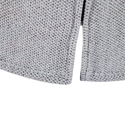 Men's stylish winter sweater, providing warmth and contemporary design for cold weather.